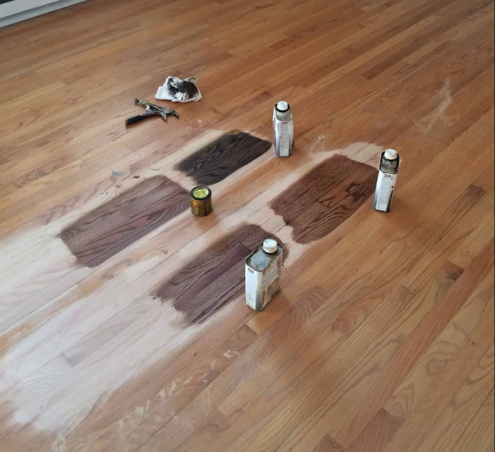 hardwood floor staining in Milwaukee, WI