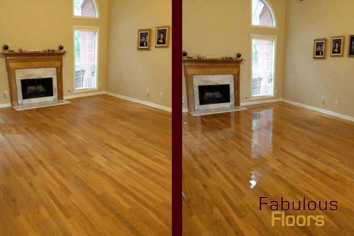 Hardwood floor resurfacing in Shorewood, WI